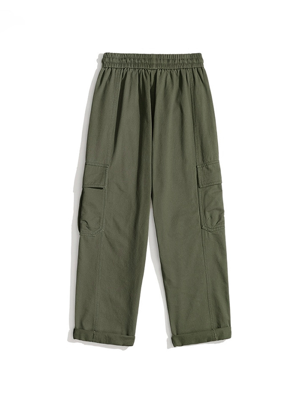 Herren-Cargohose mit Kordelzug und großer Tasche-6
