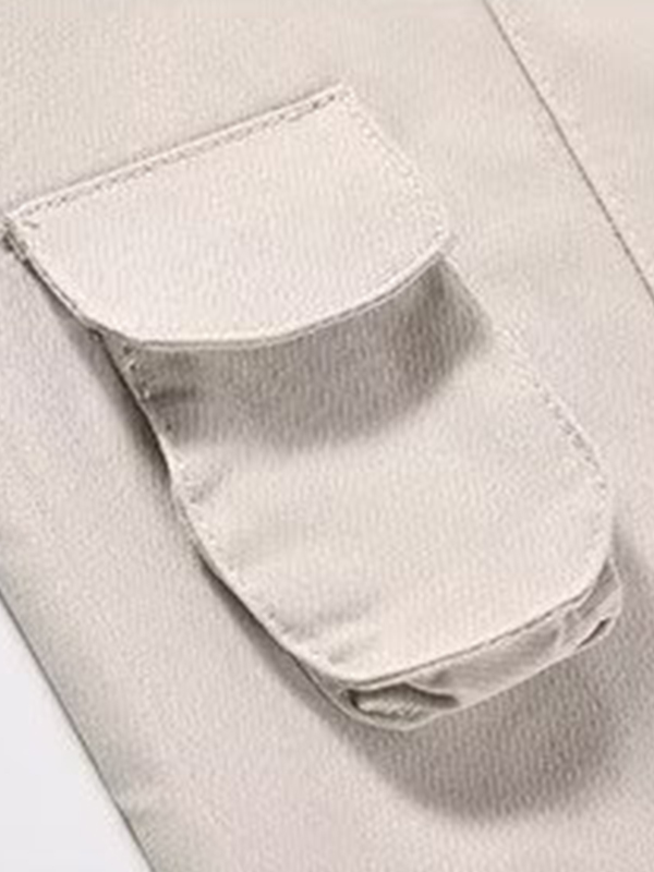 Herren-Cargohose mit mehreren Taschen und Reißverschluss-5