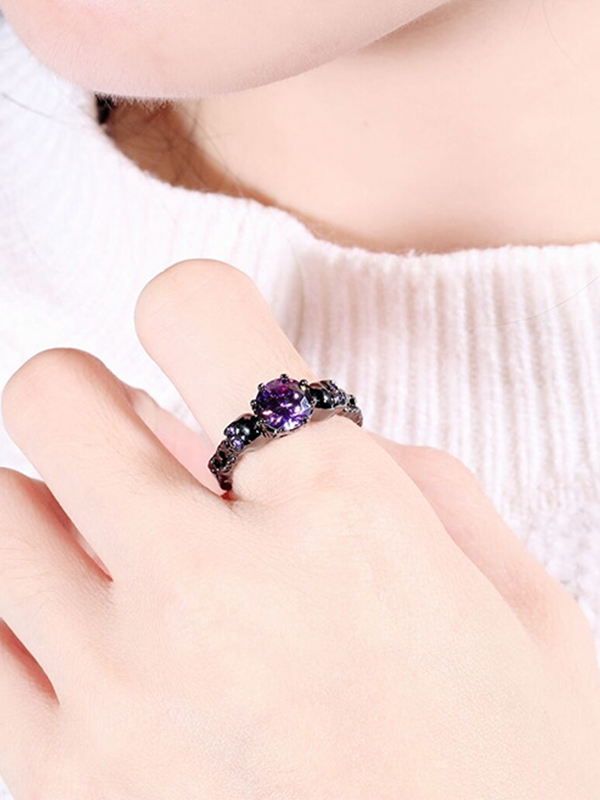 Punk-Totenkopf-Lila-Zirkon-Ring-4