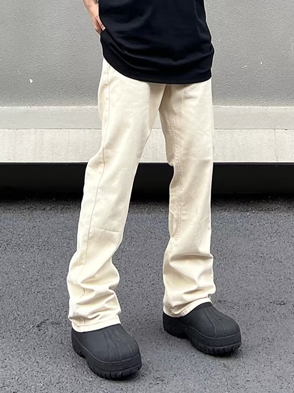 Weite, lockere Jeans in Vintage-Waschung für Herren-1