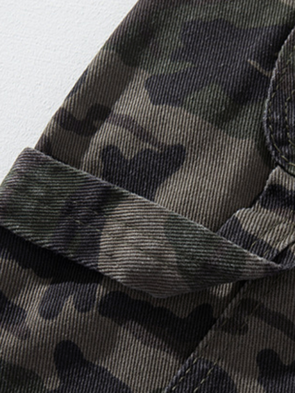 Camouflage-Design ist eine lockere Nischenjeans-6