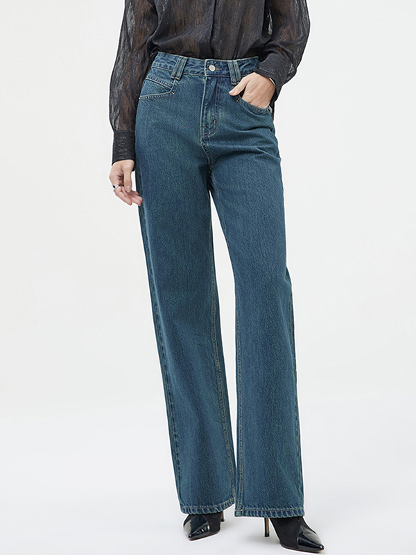 Lockere, weit geschnittene, modische und vielseitige Boyfriendjeans-4