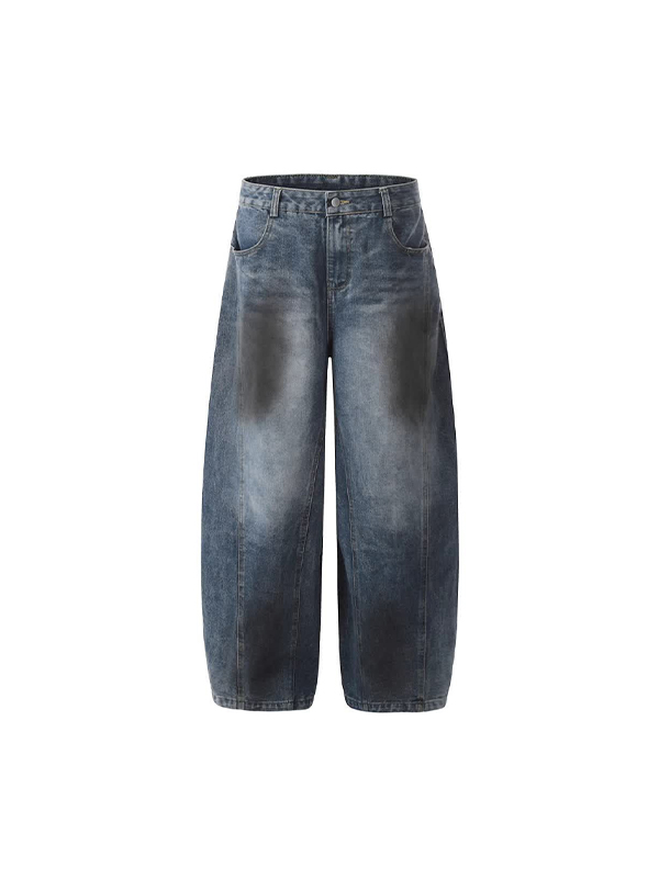 American Retro – Boyfriendjeans mit gebogenem Messer-3
