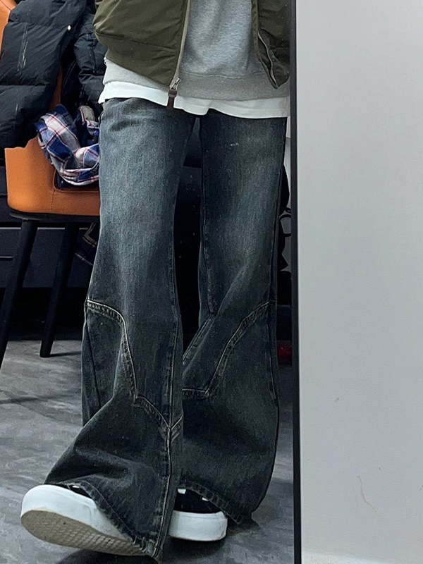 Lockere, schlankmachende Boyfriendjeans-1