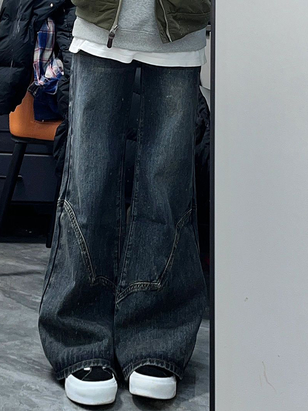 Lockere, schlankmachende Boyfriendjeans-2