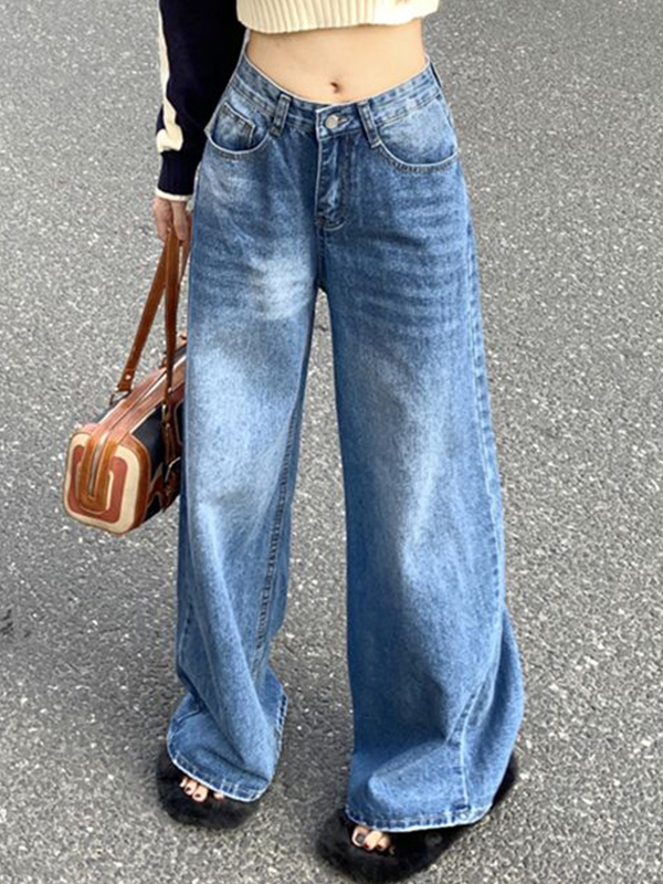 Amerikanische Baggy Boyfriendjeans-4