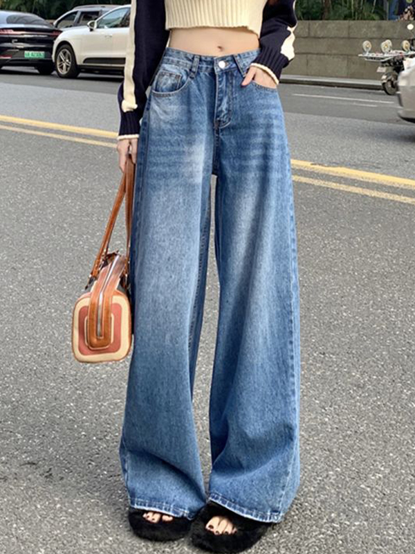 Amerikanische Baggy Boyfriendjeans-3