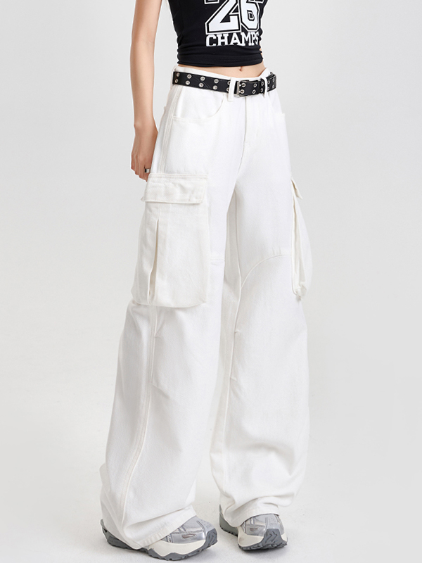 Locker sitzende, gerade geschnittene Boyfriendjeans-5