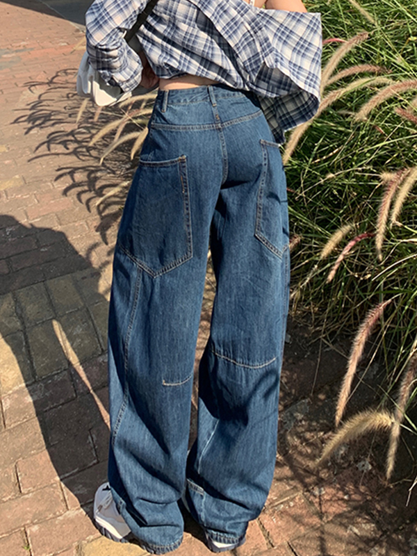 American Street Silhouette Cargo-Jeans-1