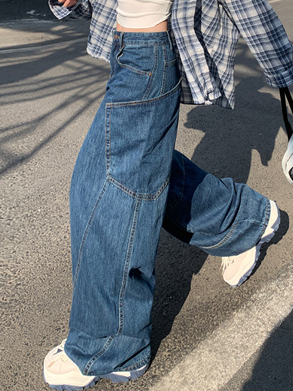 American Street Silhouette Cargo-Jeans-3