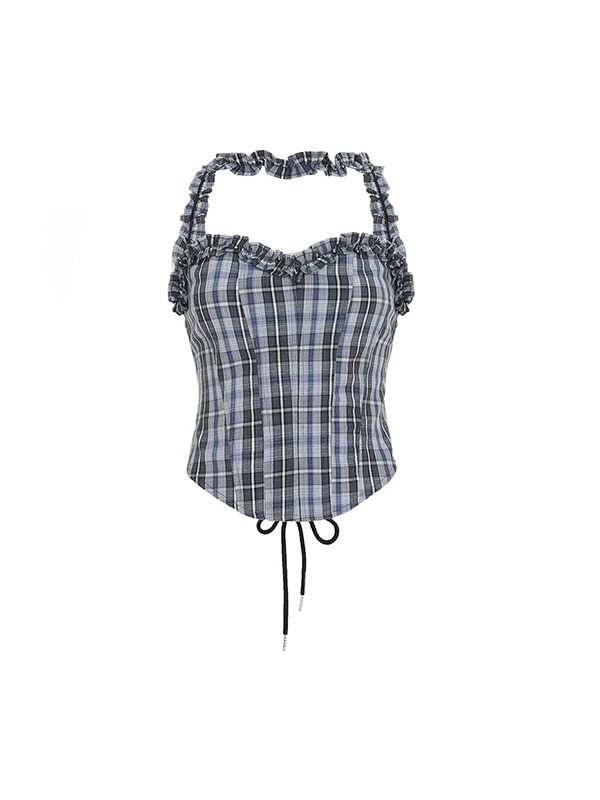 Bandeau-Top im Retro-Girl-Stil-4