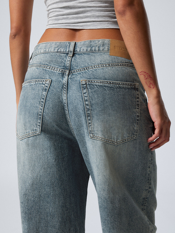 Lockere Boyfriendjeans mit Baggy-Bein-2