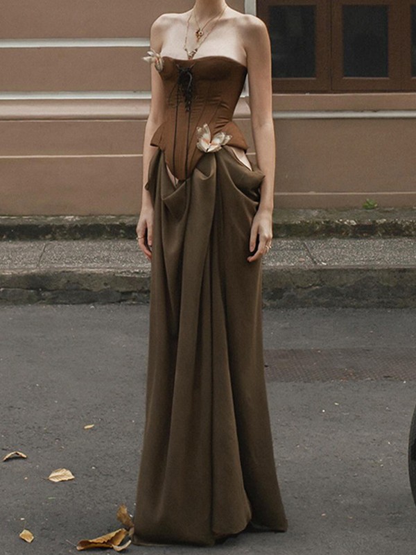 Maxikleid „Cubic Butterfly Clash“-1