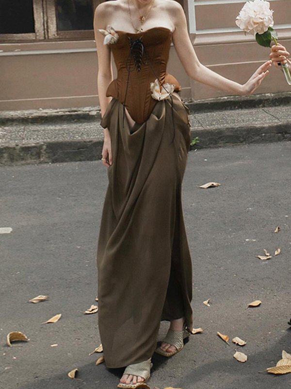 Maxikleid „Cubic Butterfly Clash“-2