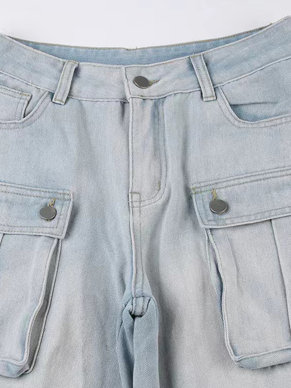 Cargojeans mit mehreren Taschen zum Wischen-6