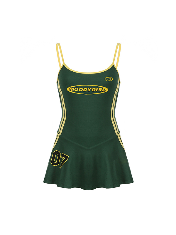 American Athleisure – Minikleid mit taillierter Taille-3
