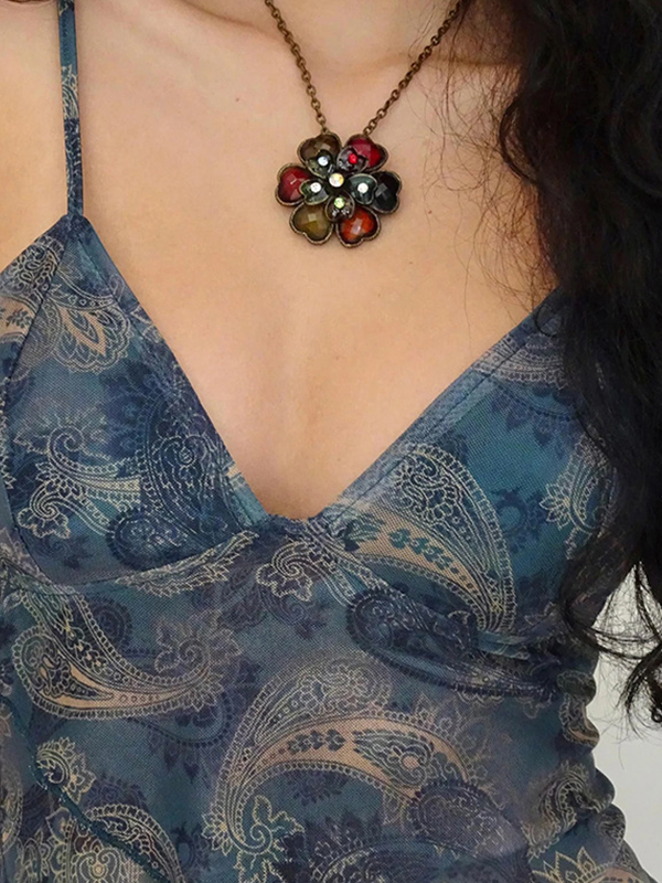 Cami-Top im böhmischen Folk-Stil-2
