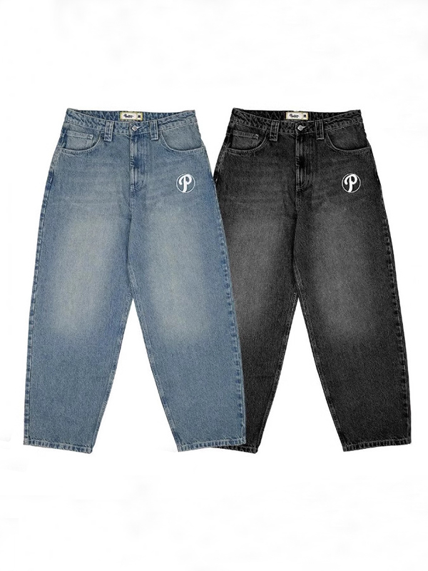 Boyfriendjeans mit Vintage-Stickerei-4