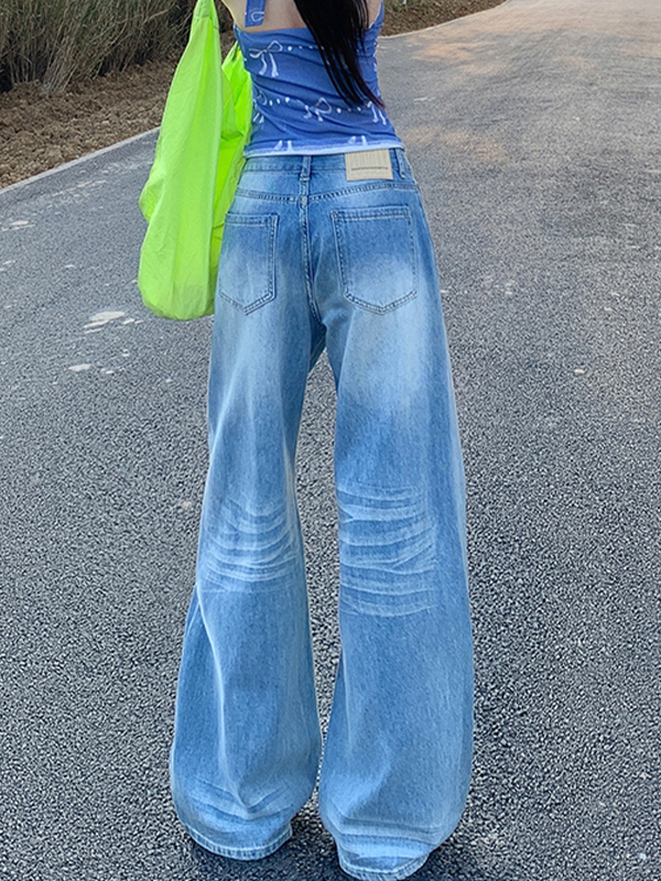 Boyfriendjeans mit verwaschener Bügelfalte-2