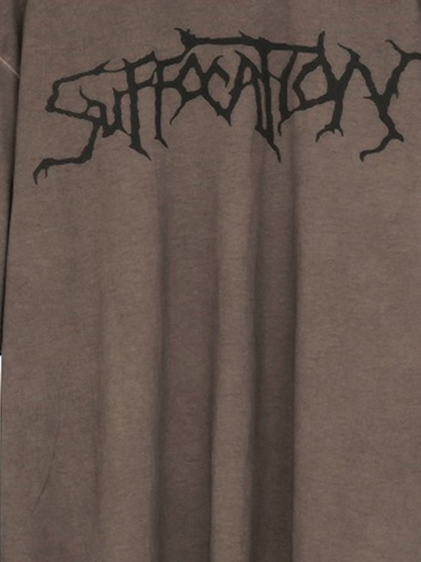 Vintage Cherub Grafik T-Shirt-4