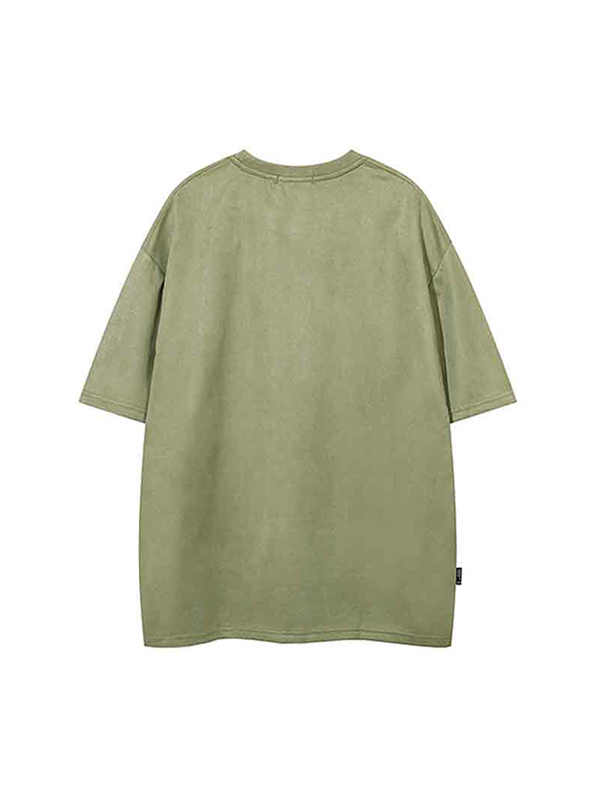 Kurzarm-T-Shirt mit Alphabet-Grafik für Herren-1