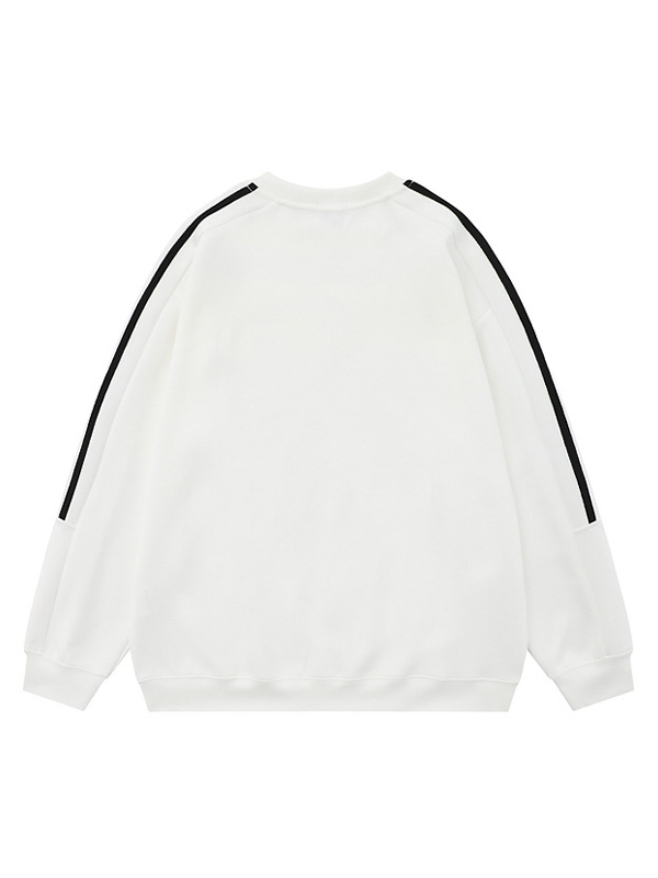 Übergroße Langarm-Sweatshirts für Herren-1