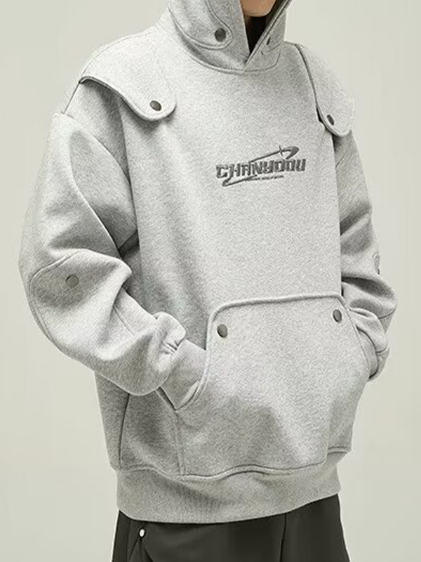 Übergroßer Hoodie für Herren-1
