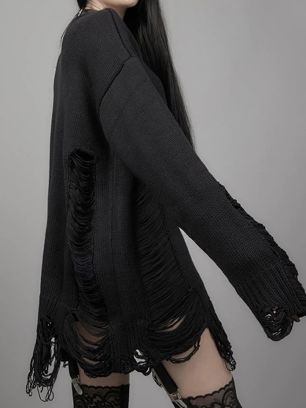 Pullover mit Kreuz-Print-2