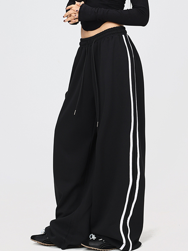 Jogginghose mit asymmetrischen Nähten-3