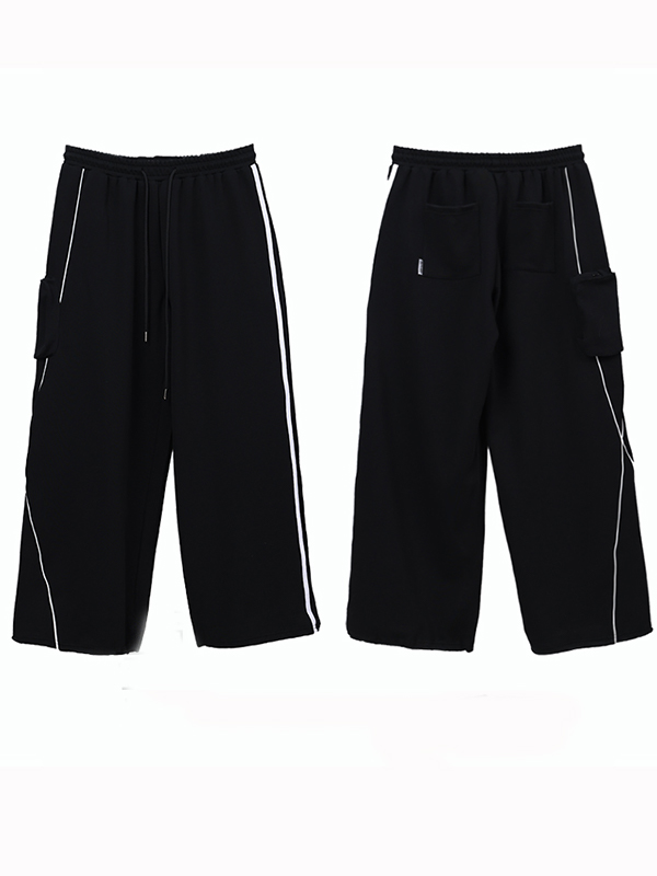 Jogginghose mit asymmetrischen Nähten-4