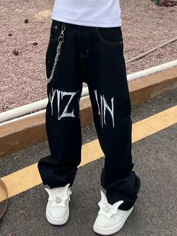 Lockere Jeans mit Monogramm für Herren-2