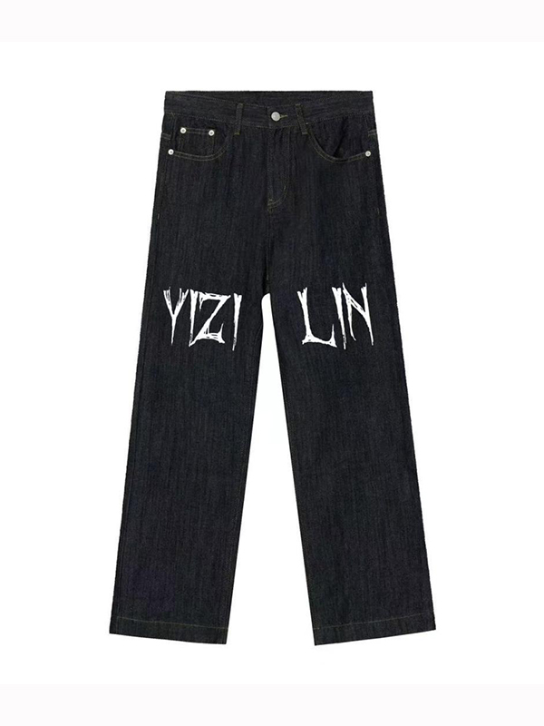 Lockere Jeans mit Monogramm für Herren-4