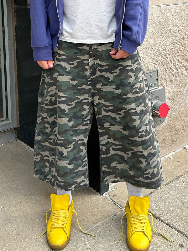 Shorts mit Camouflage-Print für Herren-1
