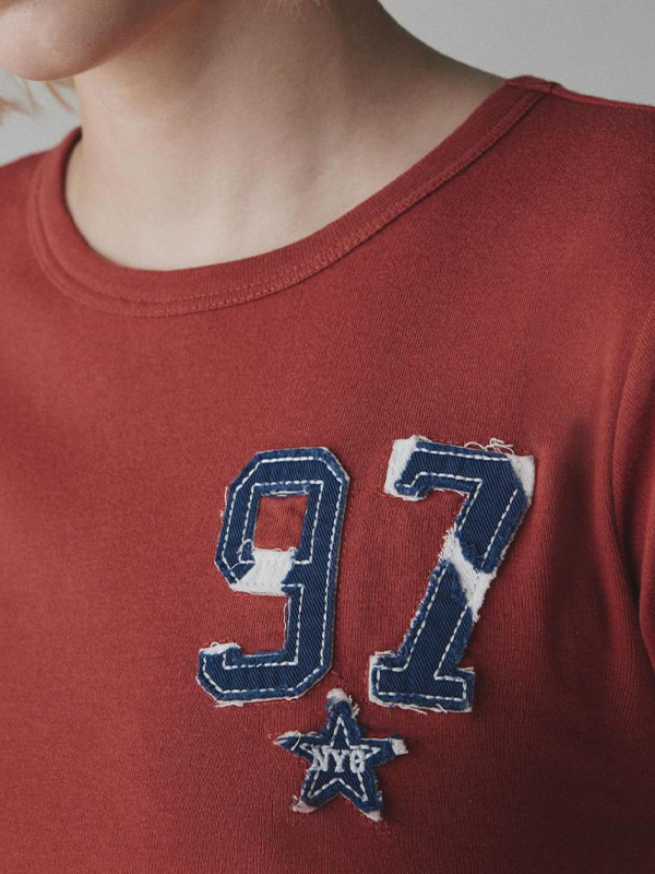 Kurzärmliges T-Shirt mit Digitaldruck-1