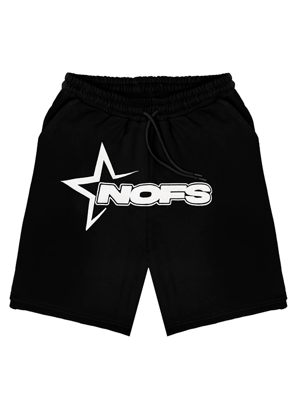 Bedruckte Sweatshirt-Shorts für Herren-1