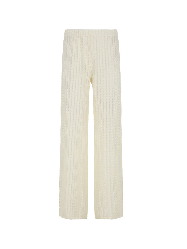 Hose mit weitem Bein und Cut-Outs-3