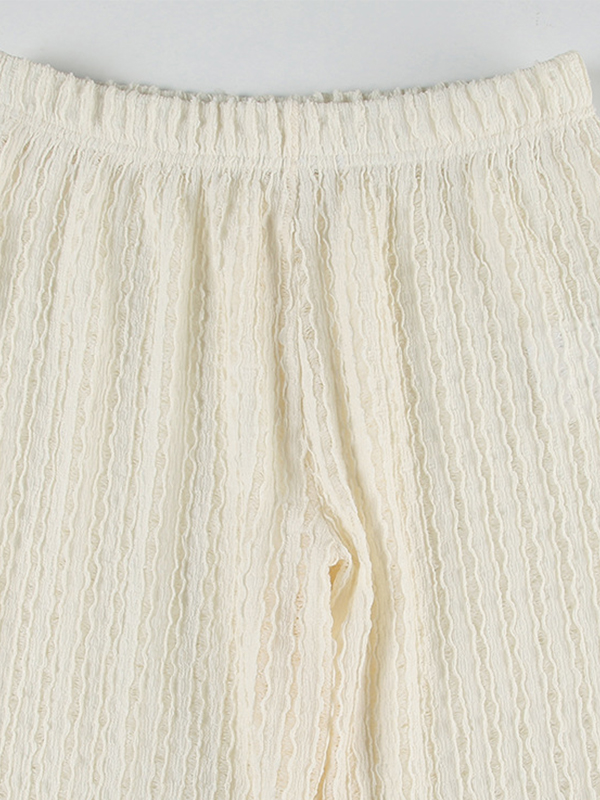Hose mit weitem Bein und Cut-Outs-4