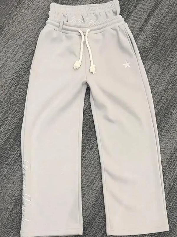 Jogginghose mit Street-Stickerei-1