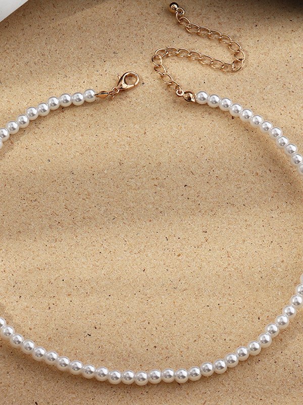 Fu? Kunstperlenkette-1