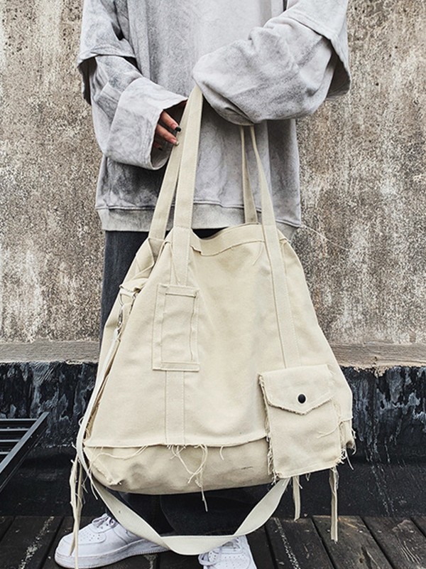 Raw Edge Große Crossbody-Tasche-1