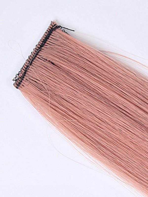 2pcs gerader langer Clip in der Haarverlängerung-4