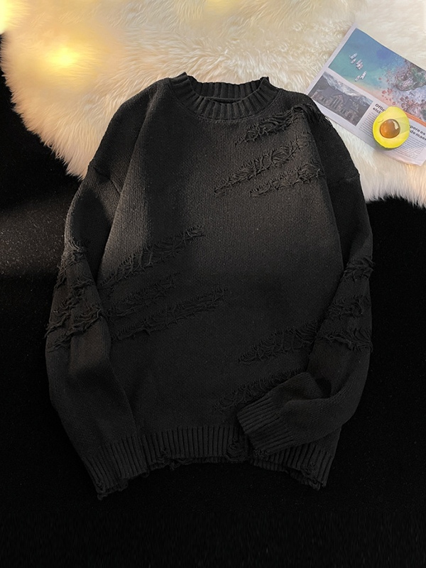 Distressed-Pullover für Herren-1