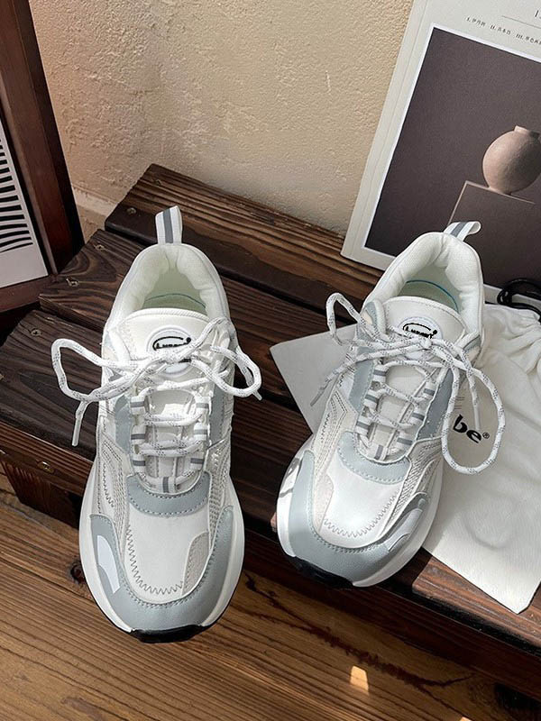 Chunky Sneakers mit Logo und Farbblock-1