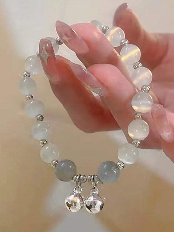 Perlen Stein Charm Freundschaftsarmband-3