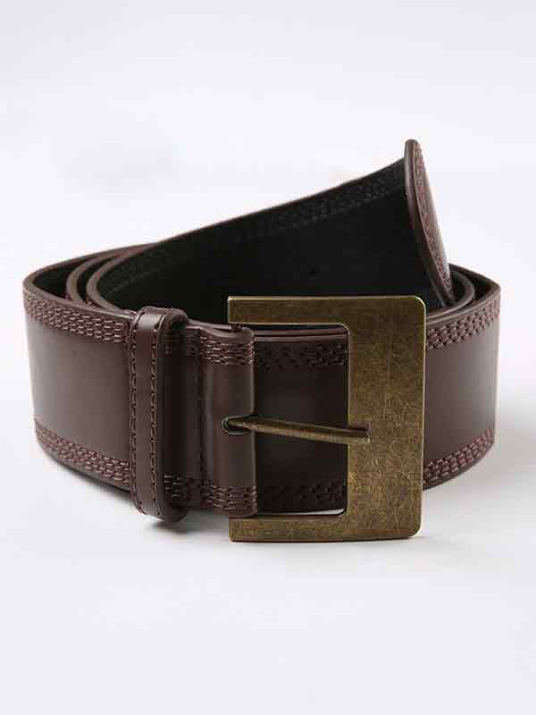 Gürtel mit Schnalle im Vintage-Stichdesign-4