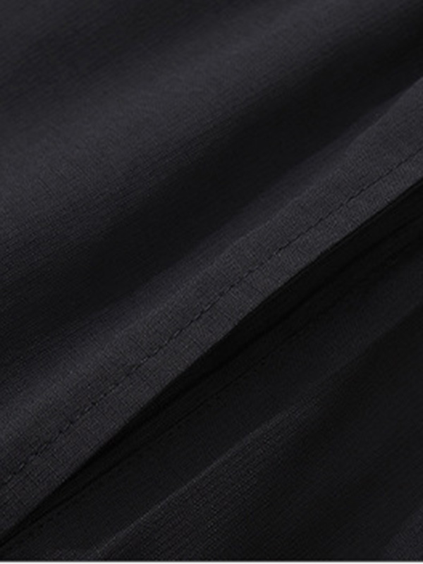 Einfache, einfarbige, lockere Freizeitshorts für Herren-5