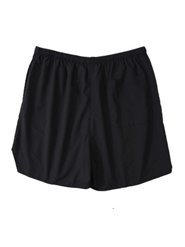 Einfache, einfarbige, lockere Freizeitshorts für Herren-3