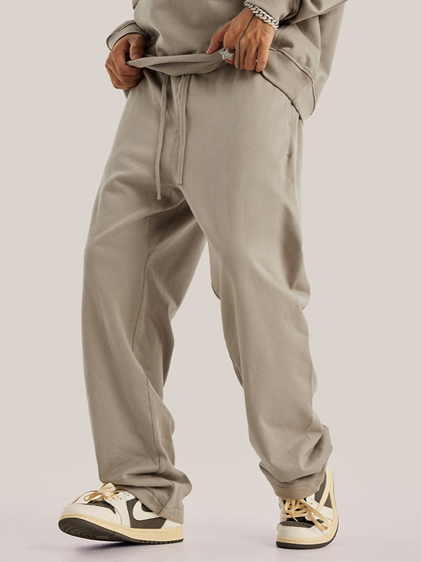 Lässige, lockere Jogginghose für Herren mit geradem Bein-1