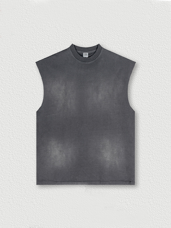 Sportweste im Retro-Wasch-Ombré-Look für Herren-5