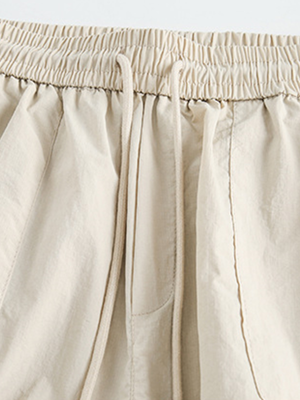 Lässige, lockere und gerade Cargohose für Herren-4